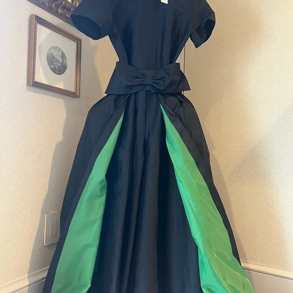 Frances Valentine Black Wide-Leg Jumpsuit - Picture 6 of 7